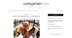 Desktop Screenshot of coreyjansen.com